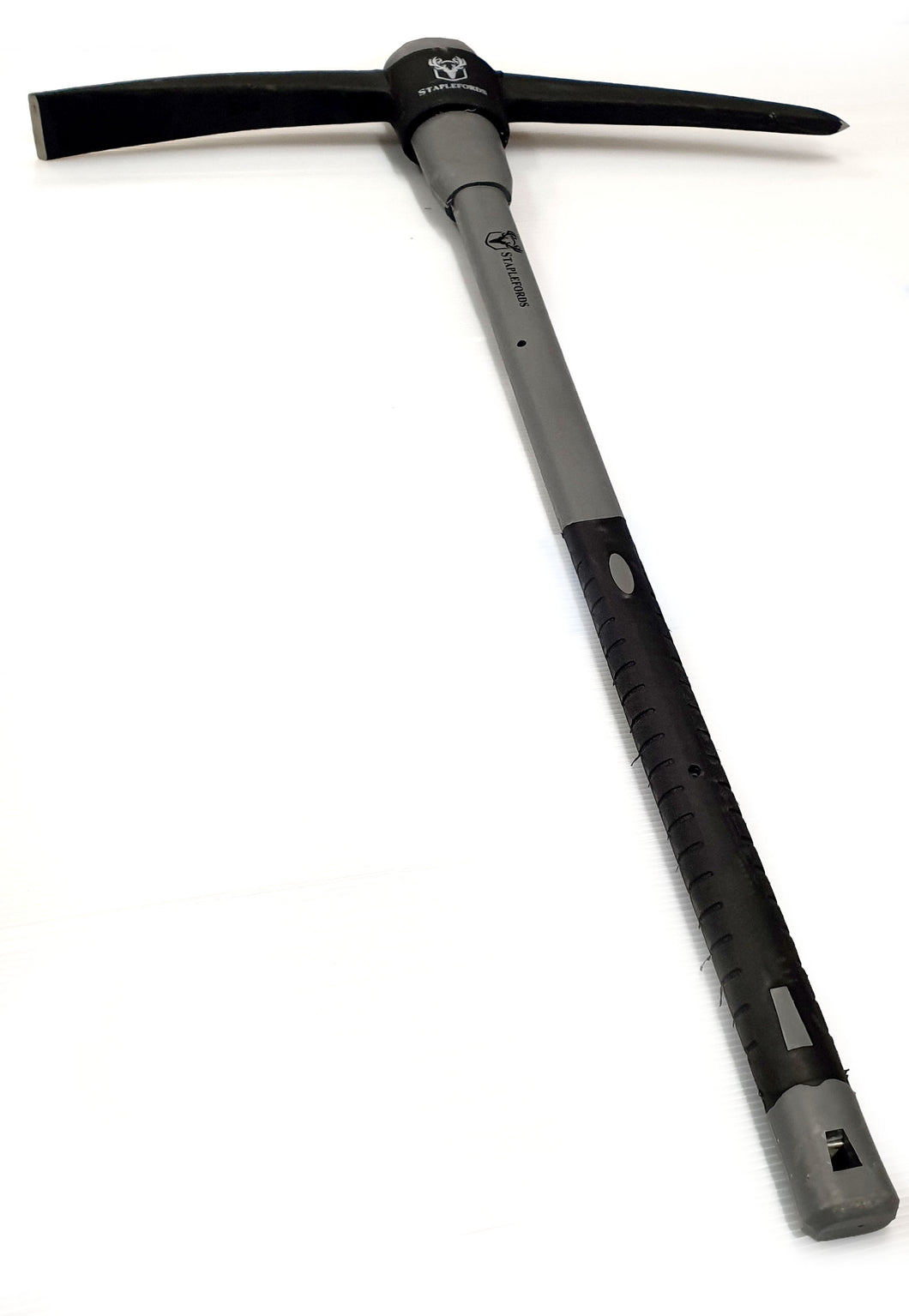 Staplefords Reinforced Steel Pick Axe with Shock Absorbing Fibreglass Handle - 900mm length