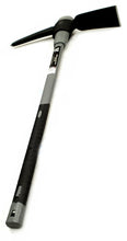 Load image into Gallery viewer, Reinforced Steel Pick Axe Mattock with Shock Absorbing Fibreglass Handle - 900mm length