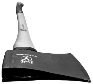 Staplefords Axe - Reinforced Forged Steel Splitting Blade Head With Fibreglass Handle 90cm Length