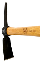 Load image into Gallery viewer, Reinforced Steel Pick Axe Mattock with Shock Absorbing Hardwood Handle