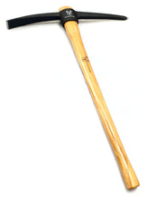 Load image into Gallery viewer, Staplefords Reinforced Steel Pick Axe with Shock Absorbing Hardwood Handle - 900mm length
