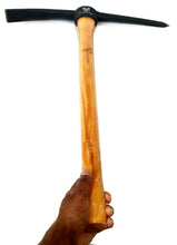 Load image into Gallery viewer, Staplefords Reinforced Steel Pick Axe with Shock Absorbing Hardwood Handle - 900mm length
